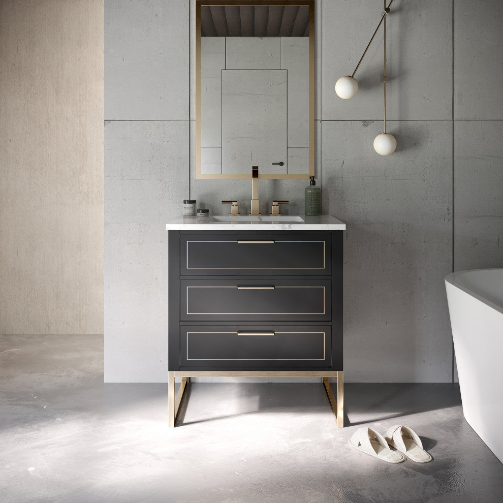 BEMMA V-MK30SFM Markham 30" Bathroom Vanity