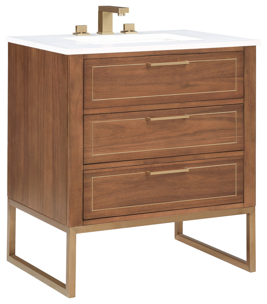 BEMMA V-MK30SFM Markham 30" Bathroom Vanity