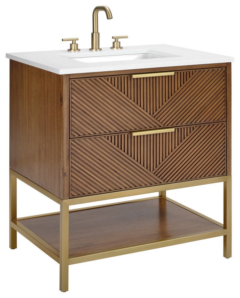 BEMMA V-DM30SFM Diamond 30" Bath Vanity
