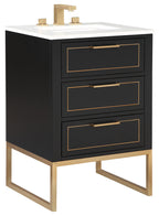 BEMMA V-MK24SFM Markham 24" Bathroom Vanity