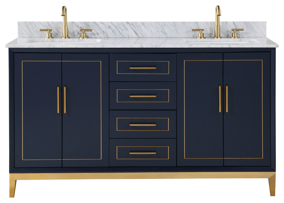 BEMMA V-GR60DFM Gracie Bathroom Vanity 60" Secondary image