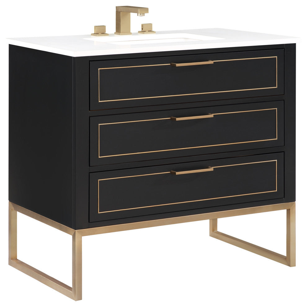 BEMMA V-MK36SFM Markham 36" Bathroom Vanity