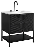 BEMMA V-DM30SFM Diamond 30" Bath Vanity