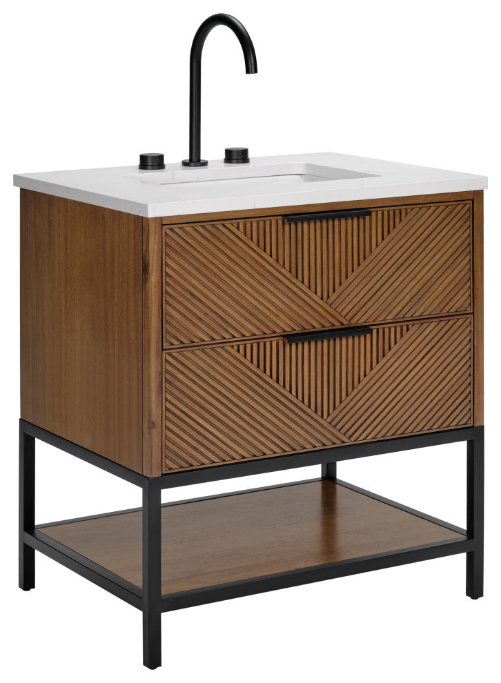 BEMMA V-DM30SFM Diamond 30" Bath Vanity