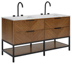 BEMMA V-DM60DFM Diamond 60" Bath Vanity