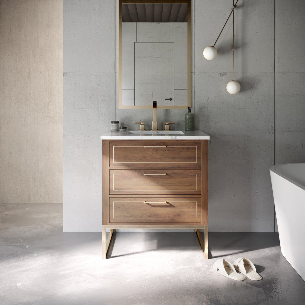 BEMMA V-MK30SFM Markham 30" Bathroom Vanity