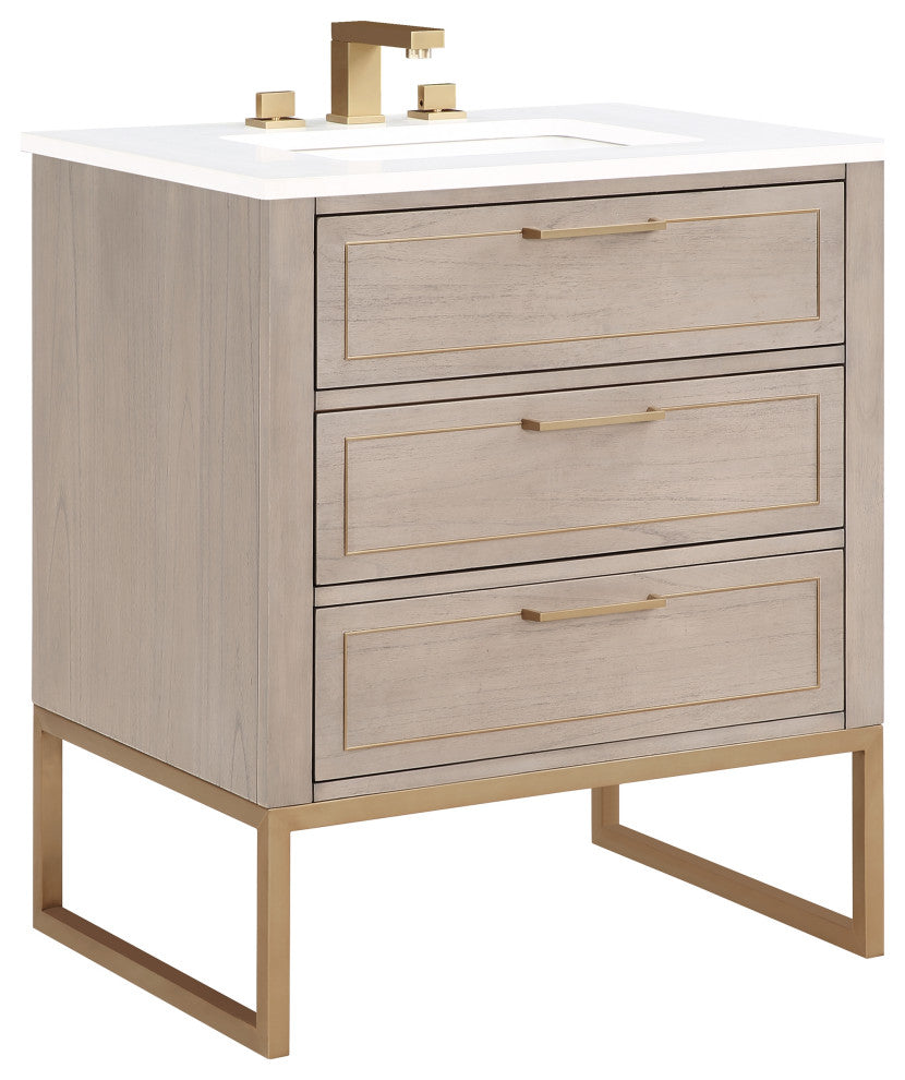 BEMMA V-MK30SFM Markham 30" Bathroom Vanity
