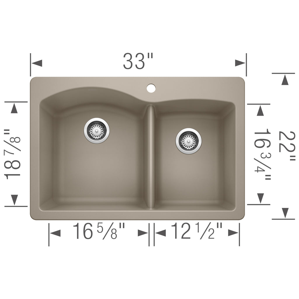 BLANCO 402618 DIAMOND 1¾