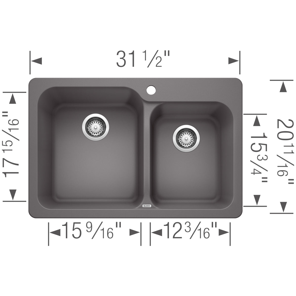 BLANCO 402632 VISION 1¾