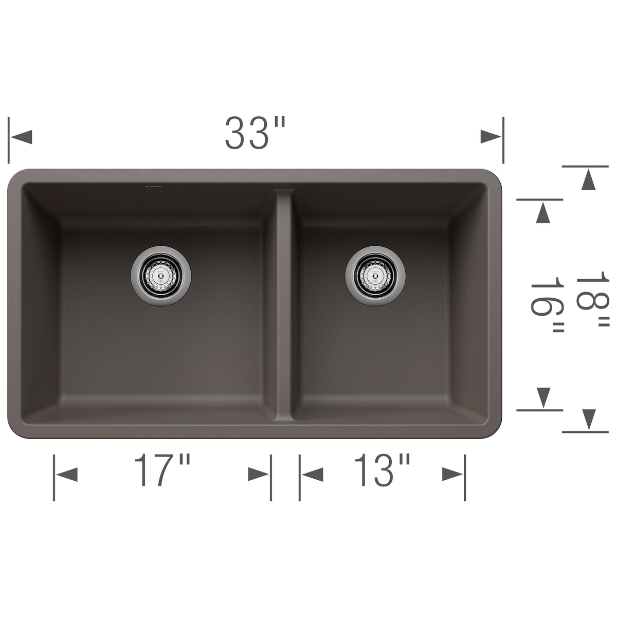 BLANCO 402652 PRECIS U 1¾