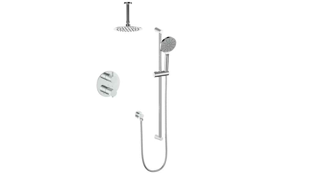 VOGT SET.WL.220.216 Worgl 2-Way TH Shower Kit with 6" Ceiling Arm Main image