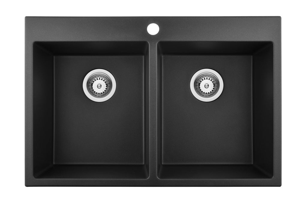 VOGT KS.3020.R0 Vogranite Rankweil GS Topmount Sink 30"x20"x9" Secondary image