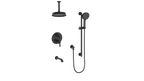 VOGT SET.Z1.320.316 Zehn 3-Way TH Shower Kit with 6" Ceiling Arm