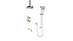 VOGT SET.Z1.320.316 Zehn 3-Way TH Shower Kit with 6" Ceiling Arm