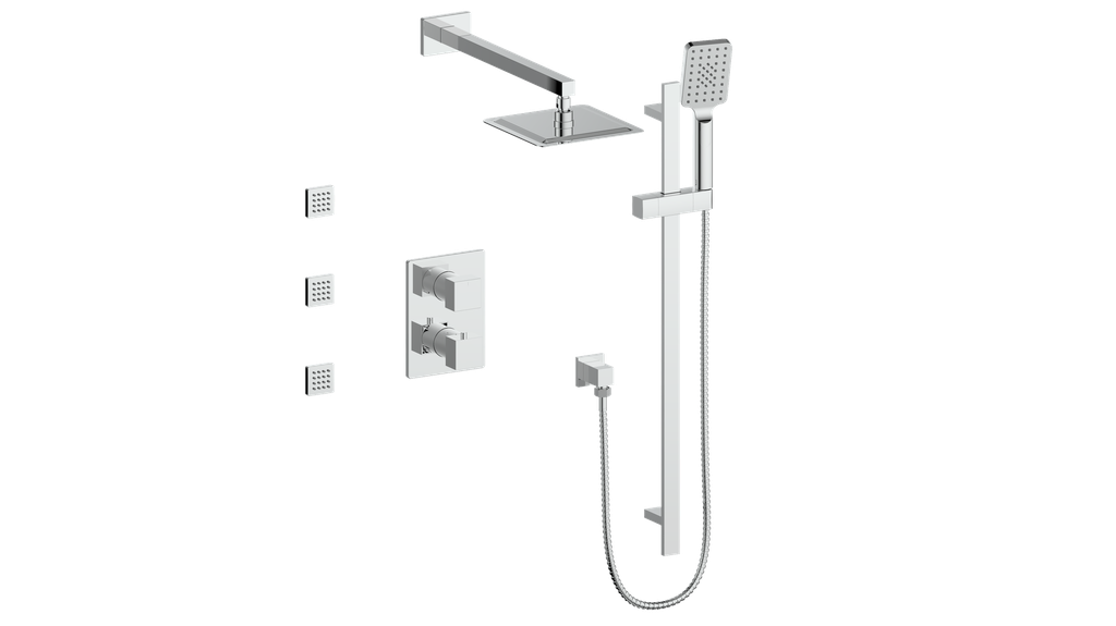 VOGT SET.KG.320.810 Kapfenberg 3-Way TH Shower Kit with Body Jets Main image