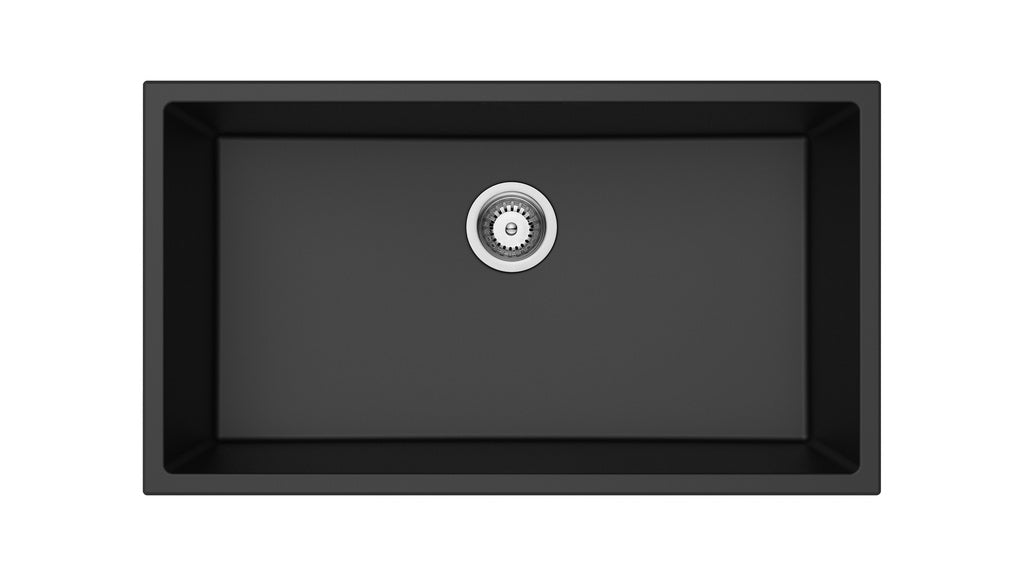 VOGT KS.3218.W0 Vogranite Wolfsberg GS Sink 32"x18"x9" Secondary image