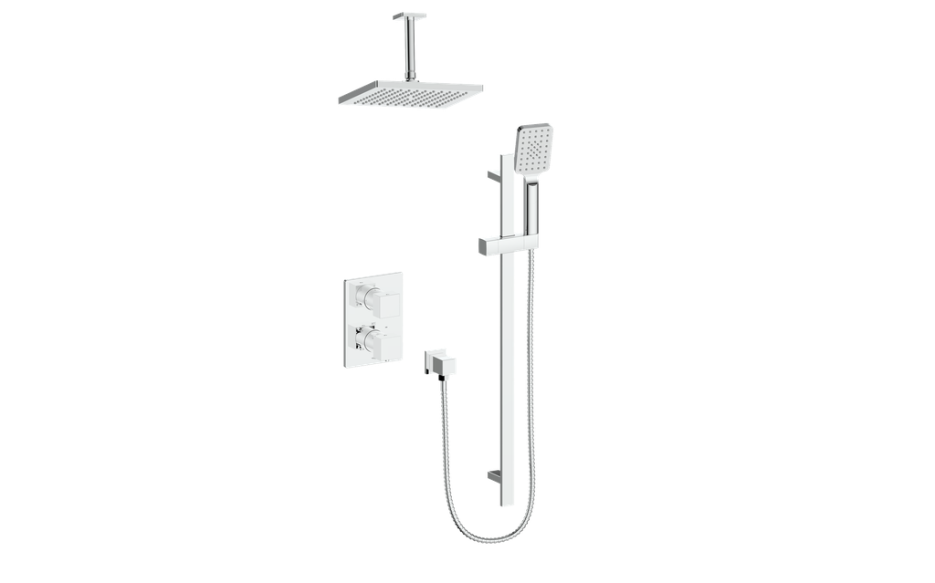 VOGT SET.AP.220.226 Kapfenberg 2-Way TH Shower Kit with 6" Ceiling Arm Main image