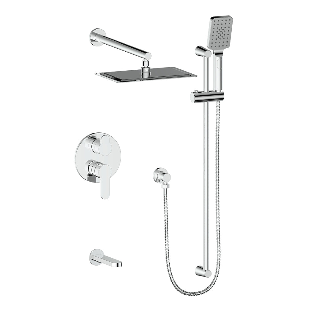 VOGT SET.LN.310.310 Lusten 3-Way PB Shower Kit Main image