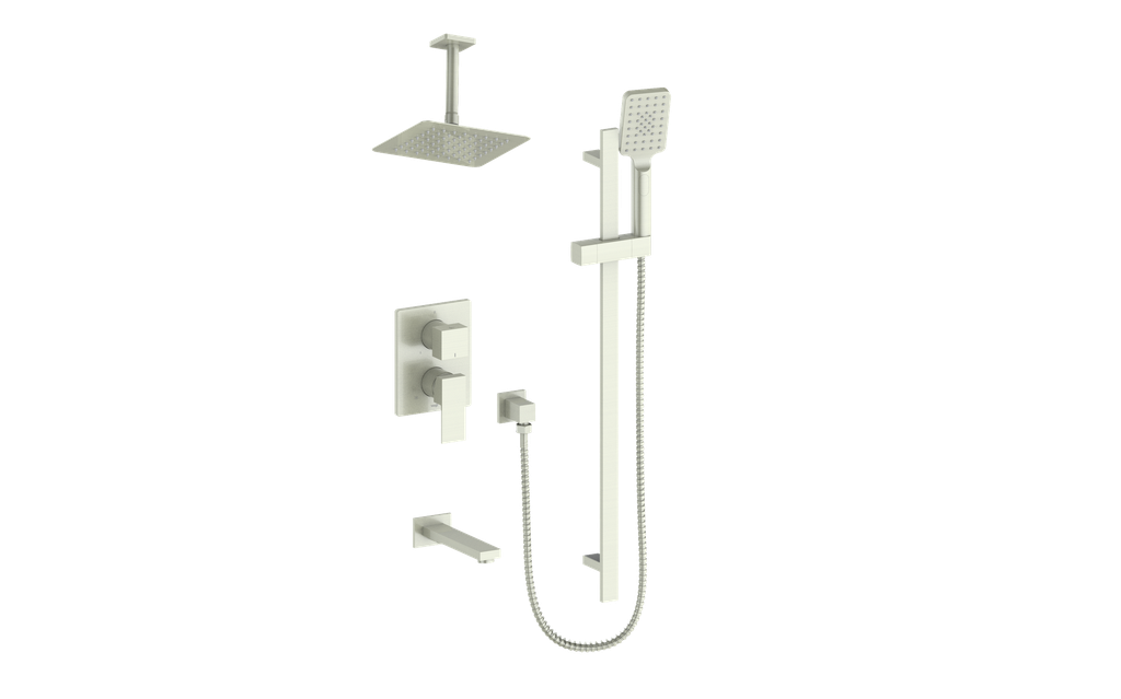 VOGT SET.KG.310.316 Kapfenberg 3-Way PB Shower Kit with 6" Ceiling Arm Secondary image