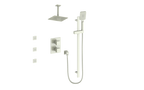 VOGT SET.KG.320.816 Kapfenberg 3-Way TH Shower Kit with Body Jets and 6" Ceiling Arm