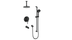 VOGT SET.OR.310.316 Worgl 3-Way PB Shower Kit with 6" Ceiling Arm