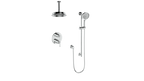 VOGT SET.Z1.220.216 Zehn 2-Way Shower Kit with 6" Ceiling Arm