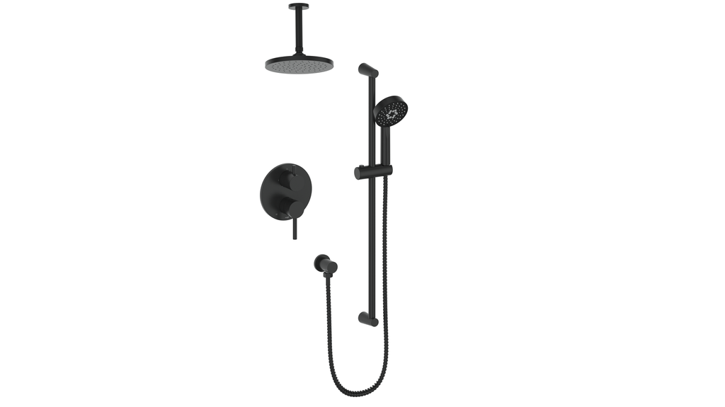 VOGT SET.OR.210.216 Worgl 2-Way PB Shower Kit with 6" Ceiling Arm Secondary image