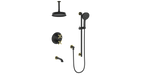 VOGT SET.Z1.320.316 Zehn 3-Way TH Shower Kit with 6" Ceiling Arm