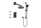 VOGT SET.M1.320.810 Mond 3-Way TH Shower Kit with Body Jets