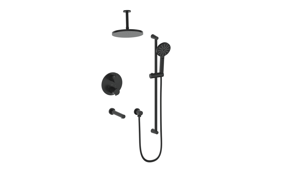 VOGT SET.OR.320.326 Worgl 3-Way TH Shower Kit with 6" Ceiling Arm Secondary image