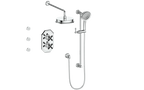 VOGT SET.C1.320.810 Carinthia 3-Way TH Shower Kit with Body Jets