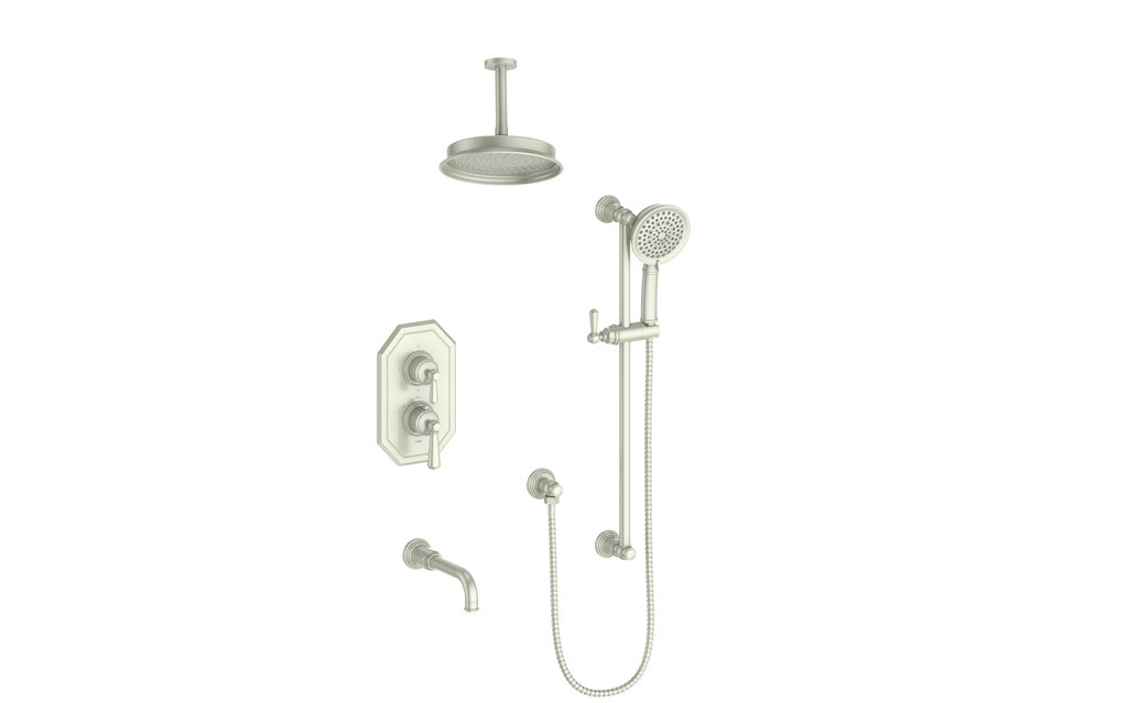VOGT SET.C11.320.316 Carinthia 3-Way TH Shower Kit with 6" Ceiling Arm Secondary image