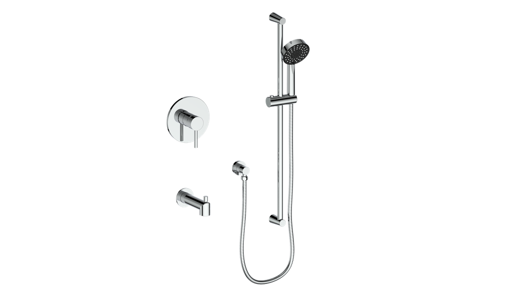 VOGT SET.OR.110.500 Worgl 1-Way PB Shower Kit Main image
