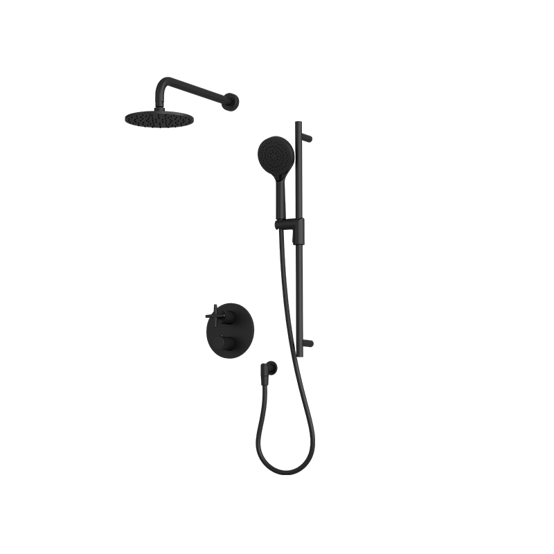 RUBI RLX821 Lexa 1/2'' Thermostatic Shower Set 2 Way Div. Xvtr69R Secondary image