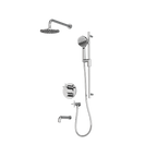 RUBI RLX823 Lexa 1/2'' Thermostatic Shower Set 2 Way Div. Xvtr69R