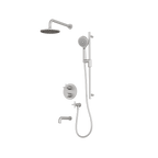 RUBI RLX823 Lexa 1/2'' Thermostatic Shower Set 2 Way Div. Xvtr69R