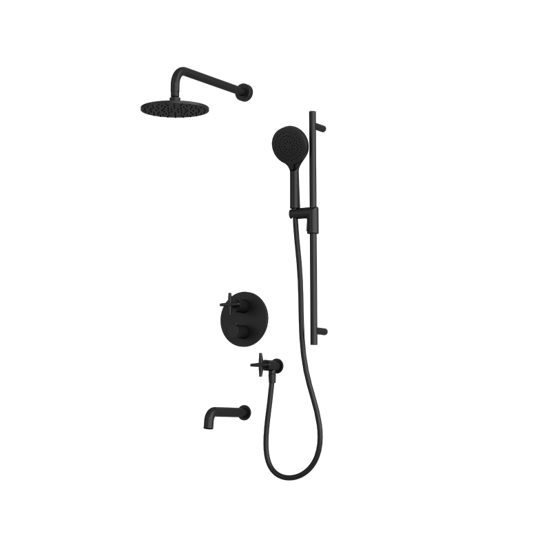 RUBI RLX823 Lexa 1/2'' Thermostatic Shower Set 2 Way Div. Xvtr69R Secondary image