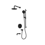RUBI RLX823 Lexa 1/2'' Thermostatic Shower Set 2 Way Div. Xvtr69R