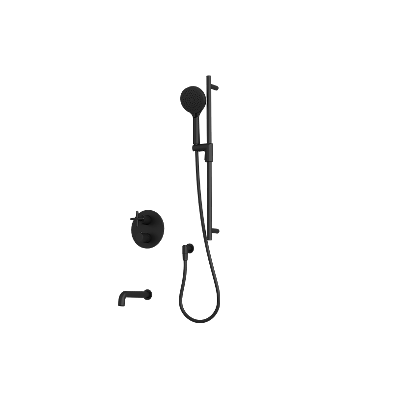 RUBI RLX832 Lexa 1/2'' Thermostatic Shower Set 2 Way Div. Xvtr69R Secondary image