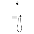 RUBI RON851 On 1/2'' Thermostatic Shower Set 2 Way Div. Xon69
