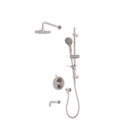 RUBI RVT813B Vertigo 1/2'' Thermostatic Shower Set 2 Way Div. RVT813B