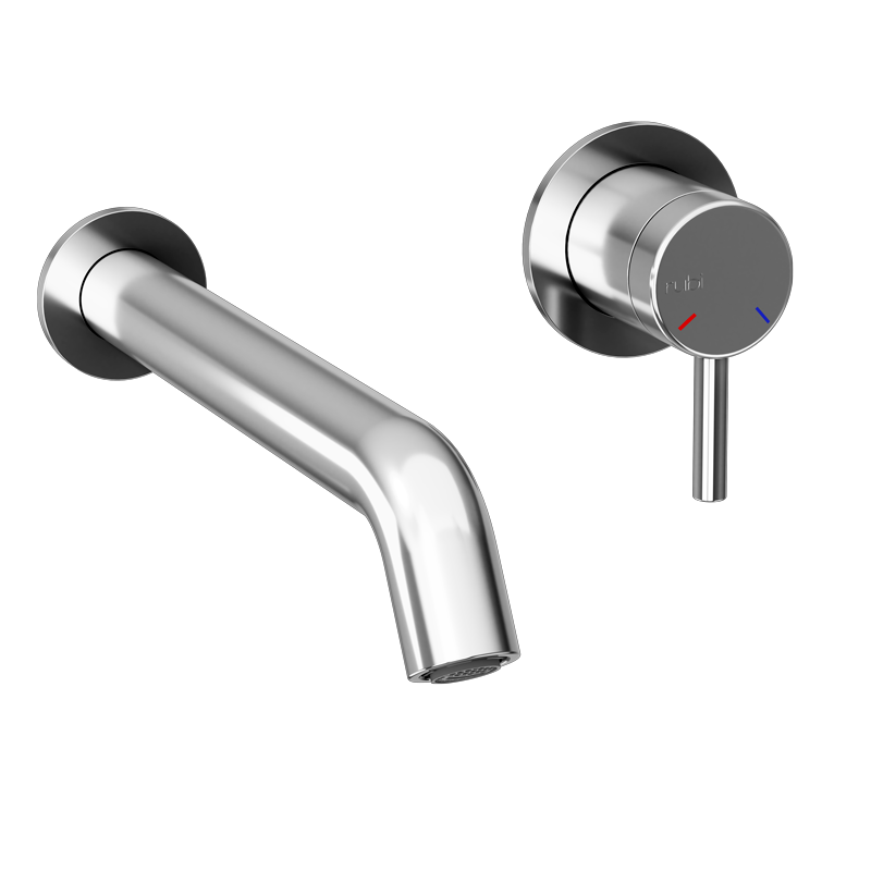 RUBI RVT17R Vertigo W-Mounted Basin Faucet + Individual Flanges Main image