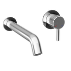 RUBI RVT17R Vertigo W-Mounted Basin Faucet + Individual Flanges