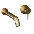 RUBI RVT17R Vertigo W-Mounted Basin Faucet + Individual Flanges