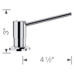 BLANCO 527744 TORRE SOAP DISPENSER