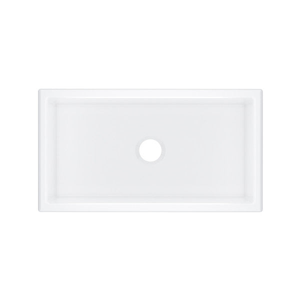 SHAWS MSUM3318 Shaker 33" Single Bowl Undermount Fireclay Kitchen Sink Main image