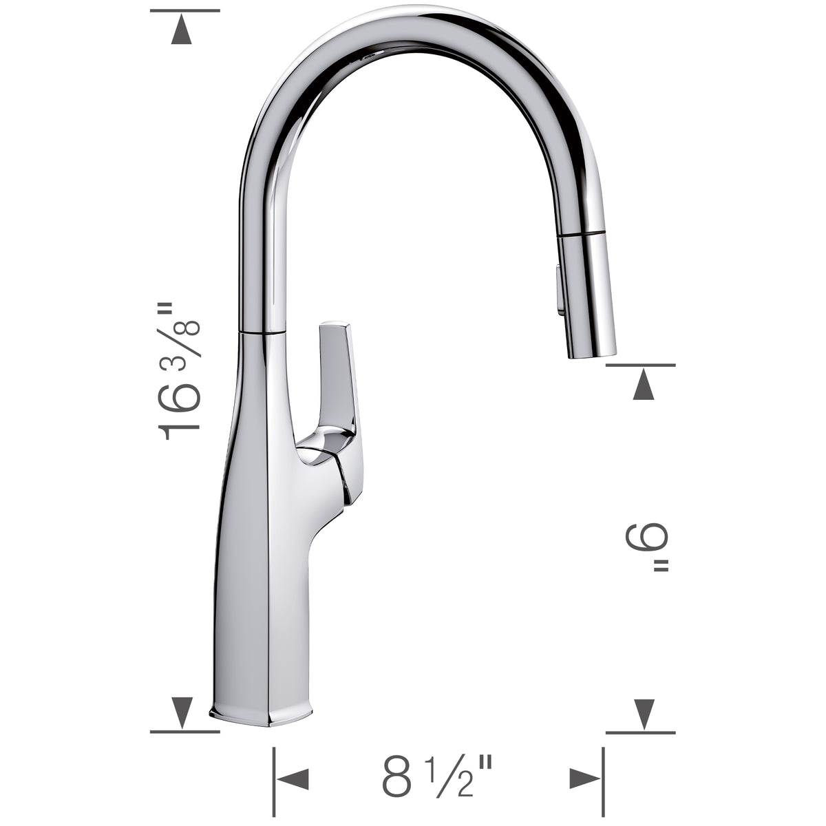 BLANCO 443020 RIVANA HIGH ARC