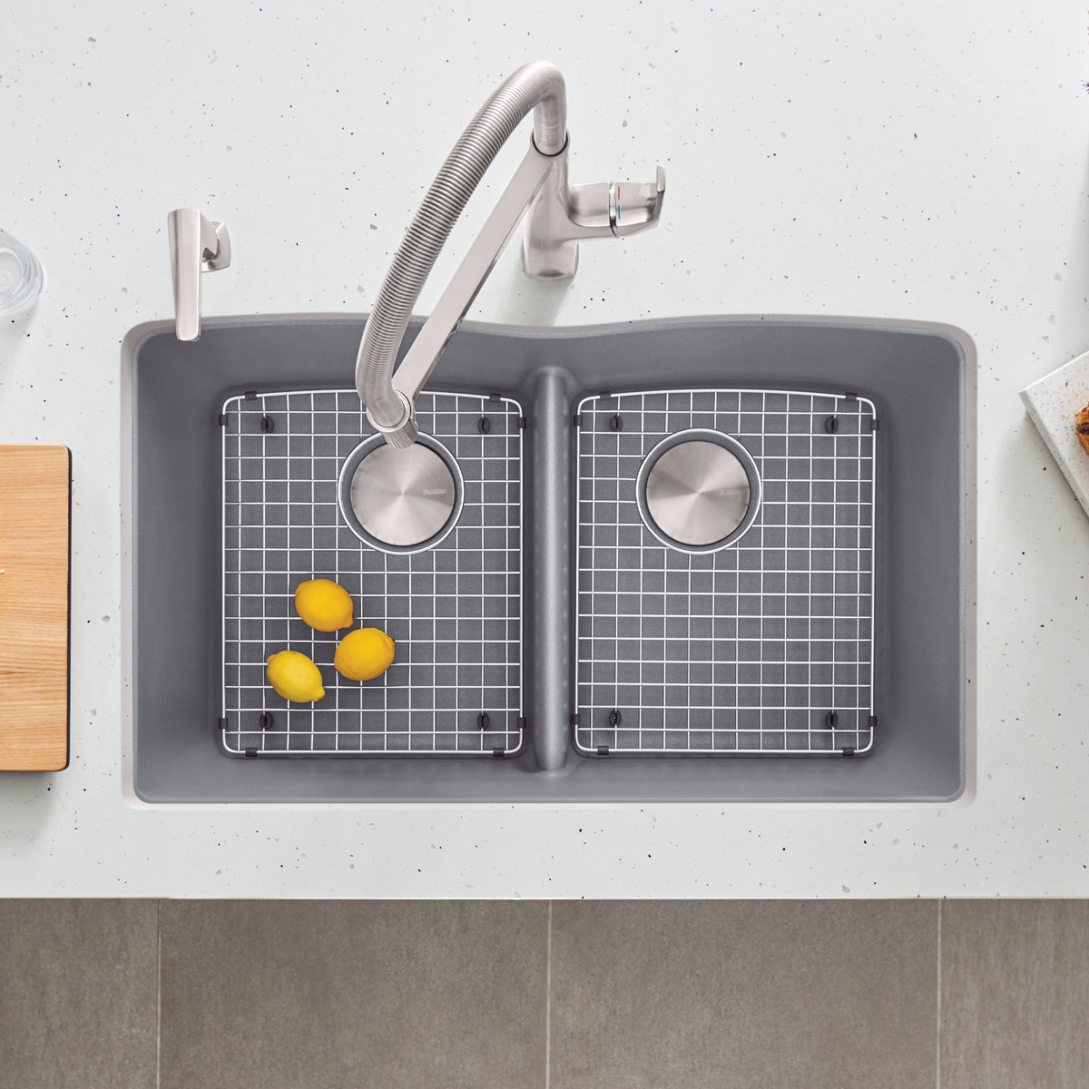 BLANCO 221008 SINK GRID - DIAMOND EQUAL DOUBLE LEFT BOWL