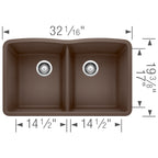 BLANCO 402622 DIAMOND U 2