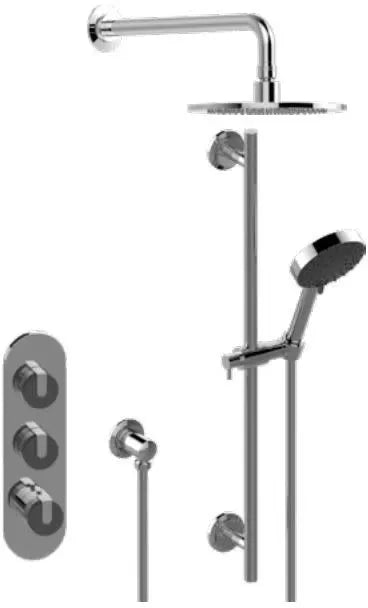 Graff MOD+M40-FR-TM-Series Thermostatic Shower System - Shower with Handshower (Trim)